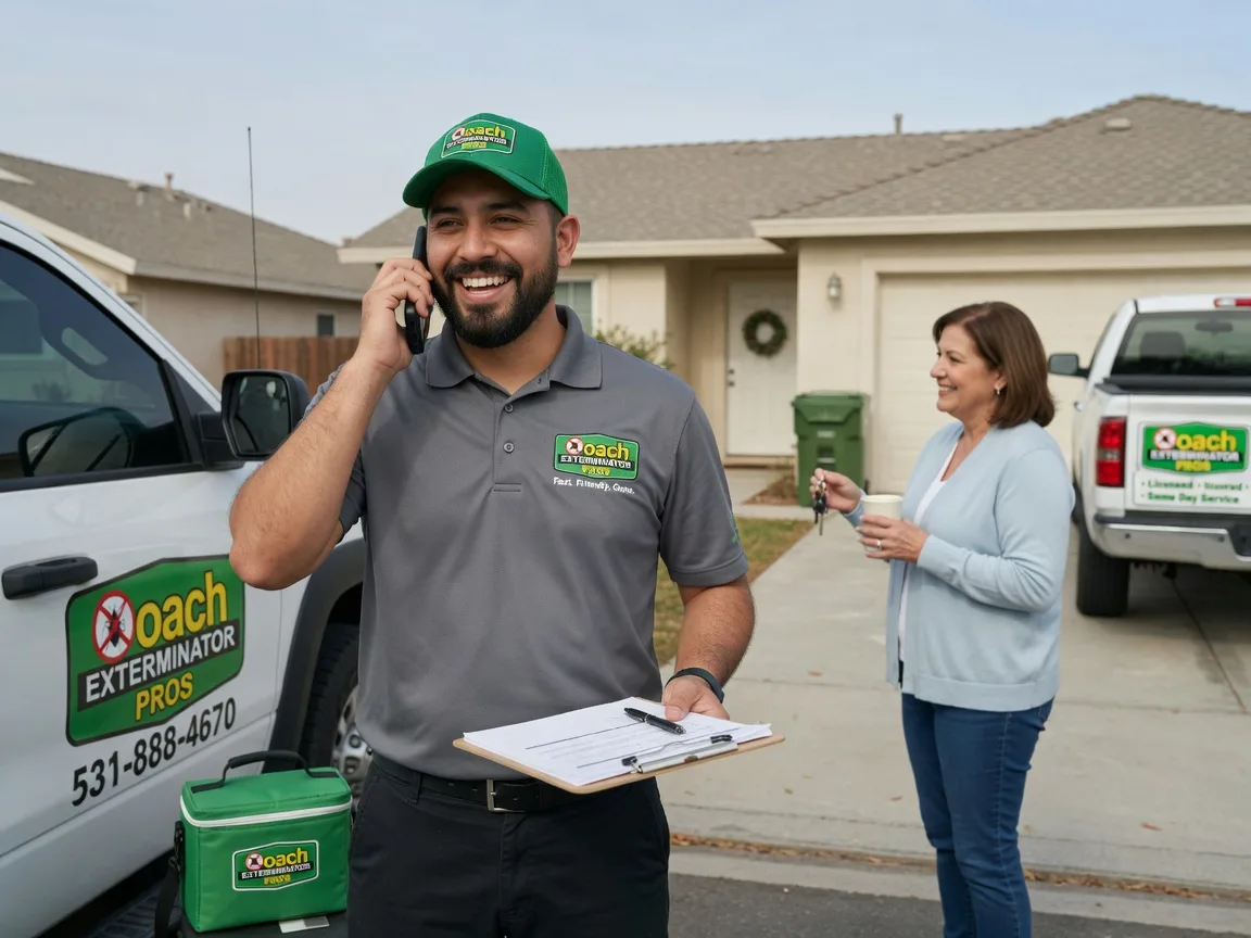 Pest Control Roach Exterminator New Springfield, OH FAQs